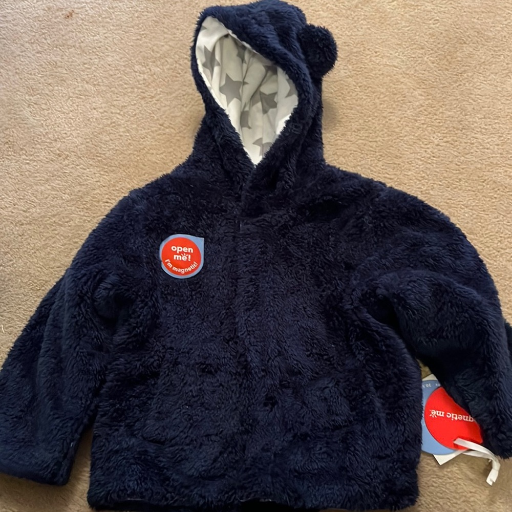 Magnetic Me - Inky So Soft Minky Fleece Magnetic Jacket